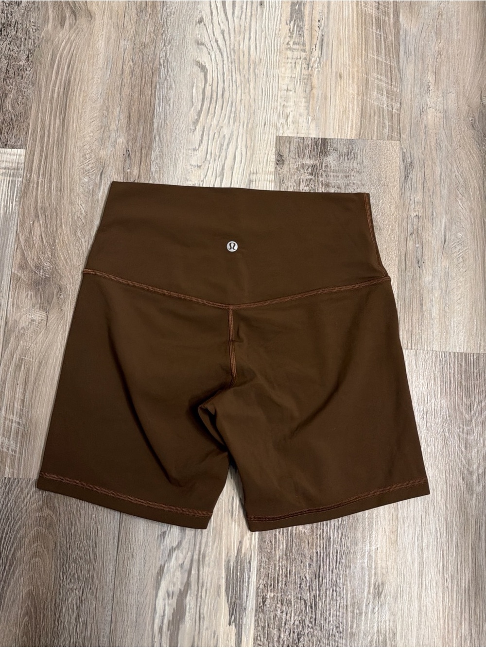 Lululemon align biker shorts brown size 8 New without tag
